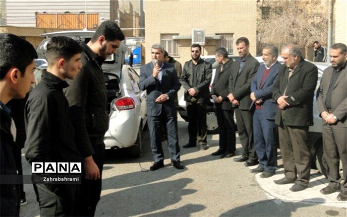 اجتماع دانش آموزان و فرهنگیان پاکدشت درسوگ دخت مکرم نبی اسلام