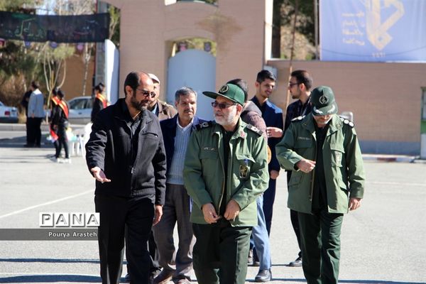 یادواره شهدای دانش آموز هنرستان خیامی بیرجند