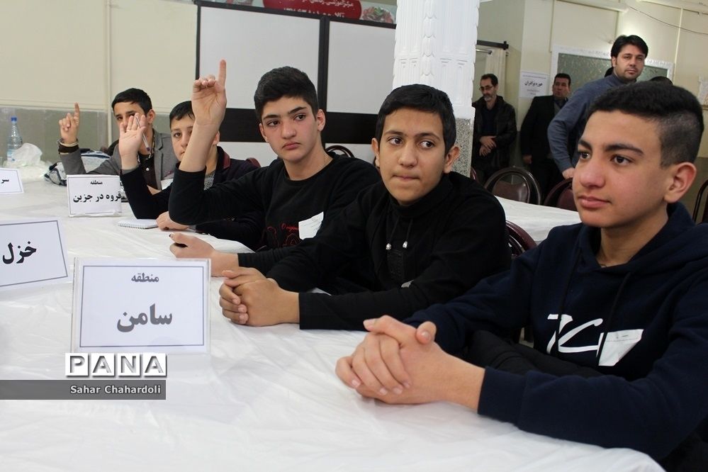 افتتاحیه دهمین دوره انتخابات مجلس و شورای دانش آموزی همدان