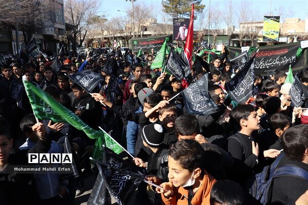 پویش دانش آموزی نوگلان فاطمی در آباده