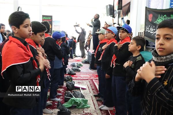 پویش دانش آموزی نوگلان فاطمی در آباده