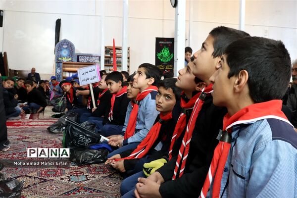 پویش دانش آموزی نوگلان فاطمی در آباده