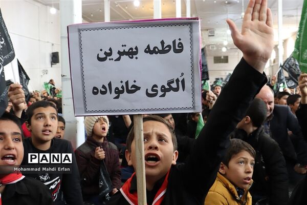 پویش دانش آموزی نوگلان فاطمی در آباده
