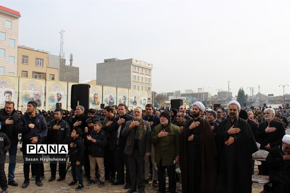 تجمع هیات مذهبی شهرستان اسلامشهردرسالروز شهادت حضرت فاطمه زهرا(س)