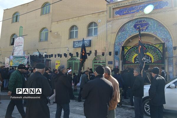 عزاداران فاطمی در شهرستان فیروزکوه