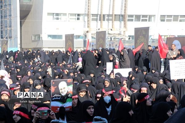 برگزاری مراسم عزاداری حضرت فاطمه(س) در مشهد مقدس