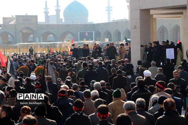 برگزاری مراسم عزاداری حضرت فاطمه(س) در مشهد مقدس
