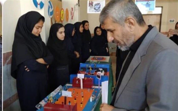 افتتاح نمایشگاه ماکت های ورزشی در کنگان