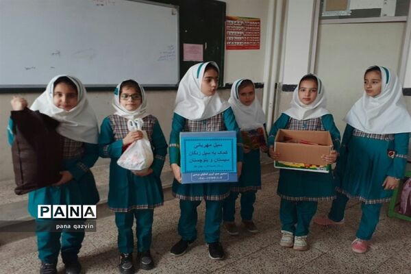 سیل مهربانی در مناطق استان قزوین