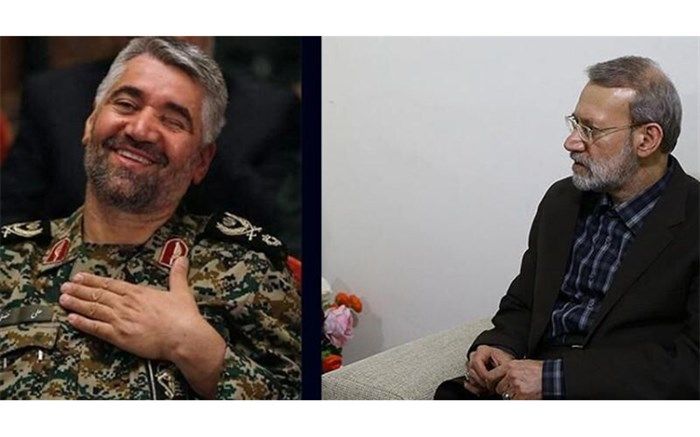 علی لاریجانی از سردار فضلی عیادت کرد