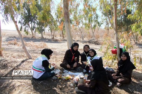 اردوی 250 نفری مهارتی، تشکیلاتی پیشتازان شهرستان زهک در شمال استان سیستان و بلوچستان