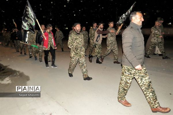 شبگردی مردان نبرد و غیرت