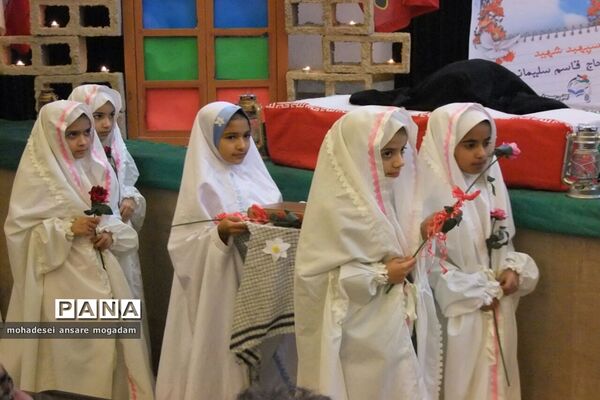 یادواره شهدای فرهنگی شهرستان زهک و یادبود سردار سپهبد شهید حاج قاسم سلیمانی