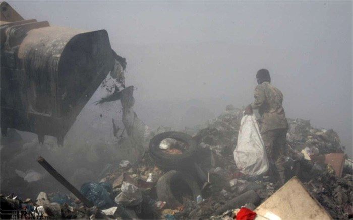 سایه زباله‌های مخوف بر سر کلانشهر شیراز