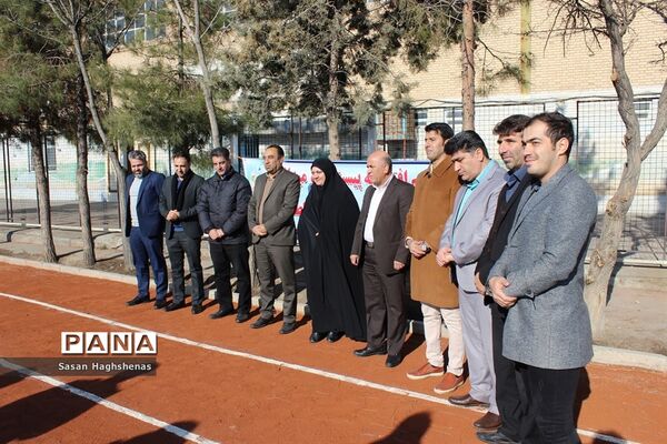 افتتاح پیست دو و میدانی ورزشگاه امام خمینی (ره) آموزش و پرورش اسلامشهر