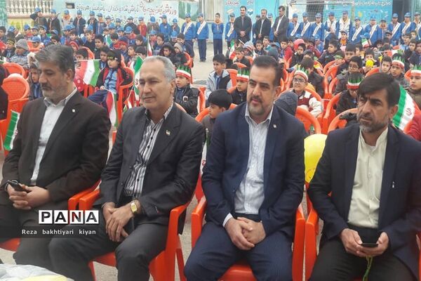 نواختن طنین زنگ انقلاب در مسجدسلیمان
