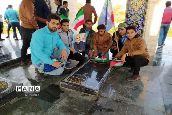 زنگ انقلاب  در دبیرستان سعادت شبانکاره