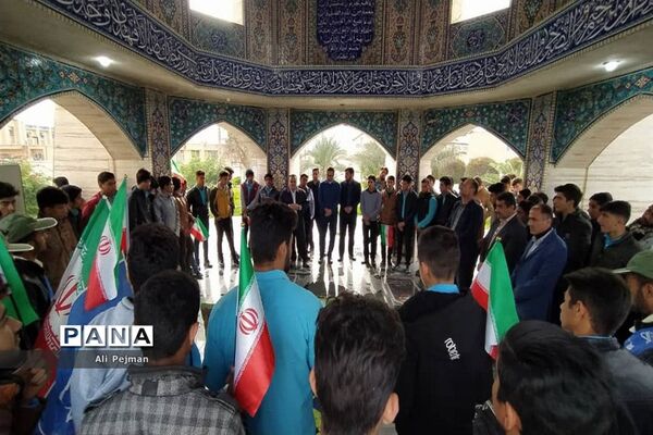 زنگ انقلاب  در دبیرستان سعادت شبانکاره