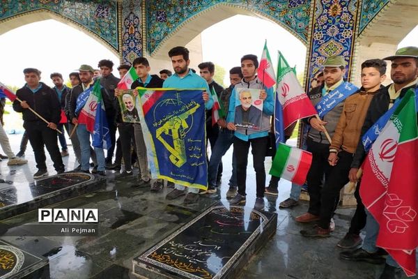 زنگ انقلاب  در دبیرستان سعادت شبانکاره