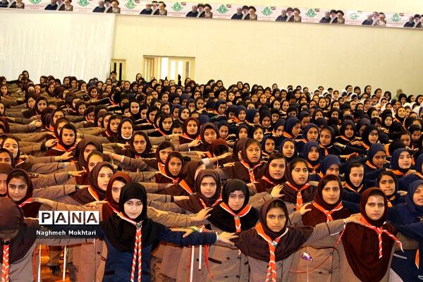 مانور تشکیلاتی یاوران انقلاب در شهرستان بهارستان