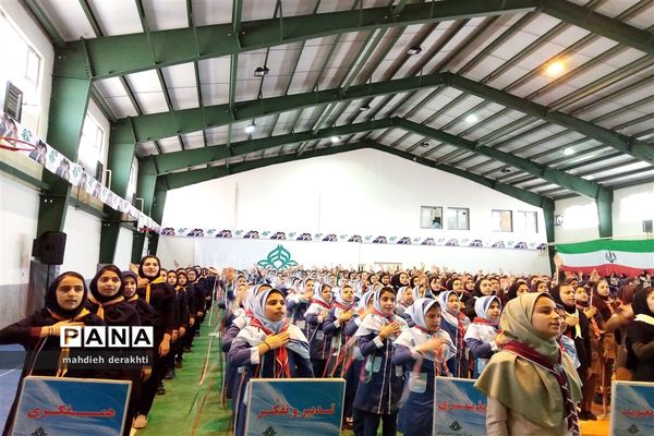 مانور تشکیلاتی یاوران انقلاب درآموزش و پرورش ناحیه یک بهارستان