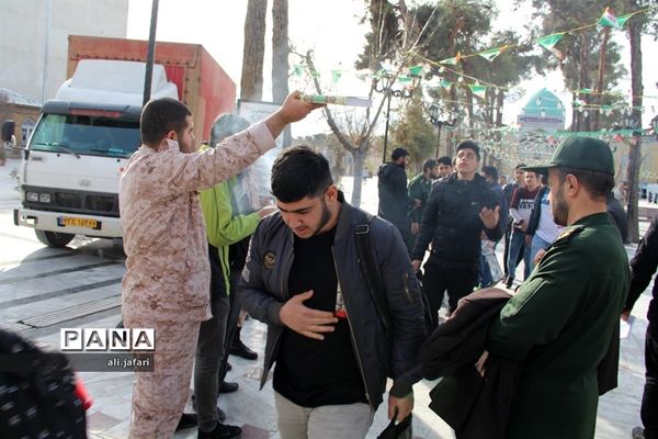 اعزام دانش آموزان پسر ناحیه یک شهرری به اردوی راهیان نور