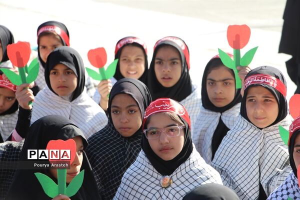 طرح ملی لاله های روشن یادواره شهید اخوت در دبستان شهید غفرانی