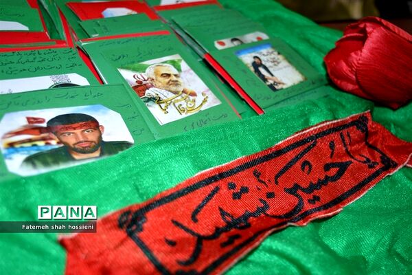 تشیع پیکر شهید گمنام در مراسم میهمانی لاله های روشن  فیروزکوه