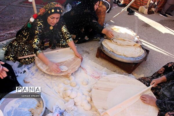 جشنواره فرهنگی بومی دبستان هیات امنایی شمس نجف آباد یاسوج