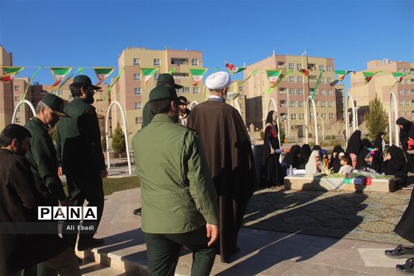 غبار روبی مزار شهدای پردیسان