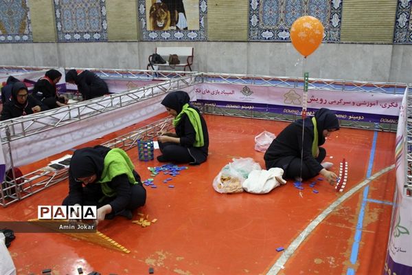 برگزاری مسابقات دومینو نخستین المپیاد استانی بازی های فکری و سرگرمی ویژه فرهنگیان در فارس