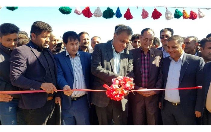 افتتاح سایت اسکان طایفه شیری شهرستان فسا