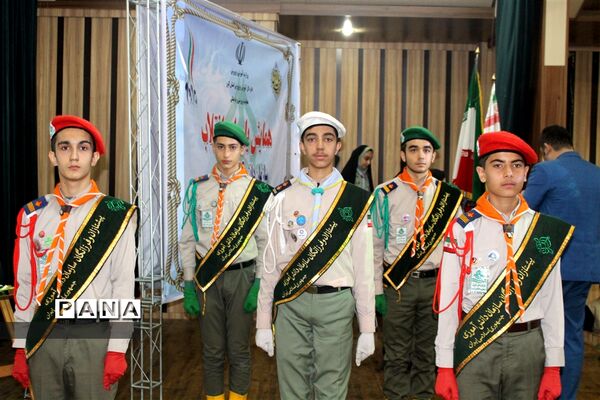 برگزاری همایش یاوران انقلاب سازمان دانش آموزی در استان البرز