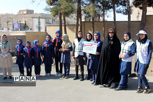 برگزاری همایش یاوران انقلاب سازمان دانش آموزی در استان البرز