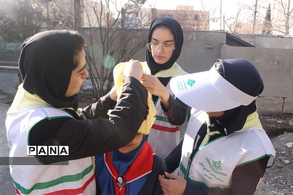 برگزاری همایش یاوران انقلاب سازمان دانش آموزی در استان البرز