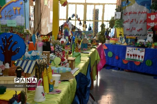 جشنواره سازه های خلاق ویژه پیش دبستانی ها شهرستان امیدیه