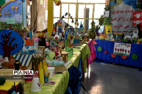 جشنواره سازه های خلاق ویژه پیش دبستانی ها شهرستان امیدیه