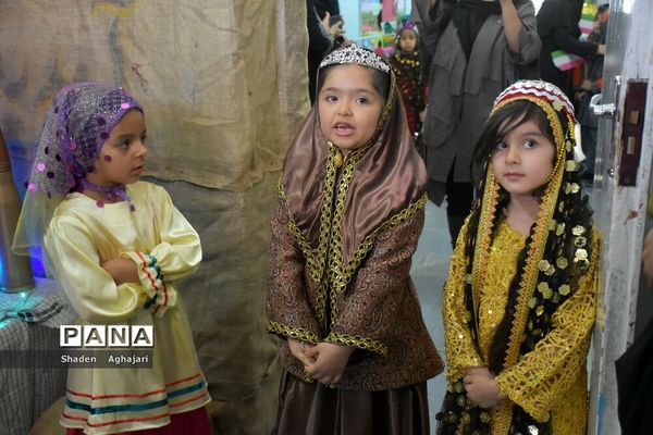 جشنواره سازه های خلاق ویژه پیش دبستانی ها شهرستان امیدیه