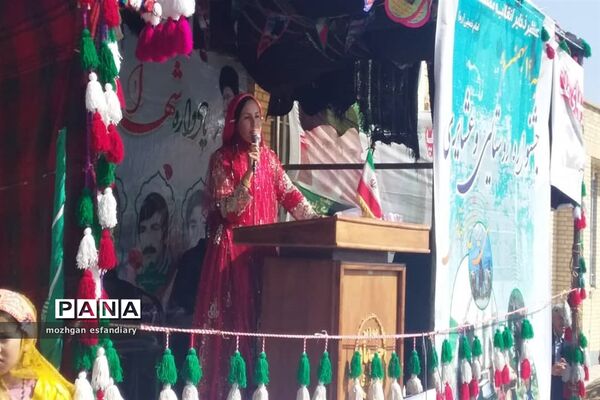 جشنواره عشایری ایل خمسه به مناسبت دهه فجر در نی ریز