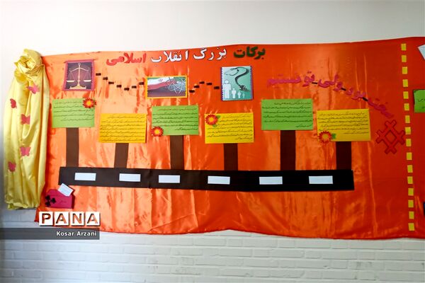 بازدید اولیا از نمایشگاه انقلاب دبیرستان فاطمه زهرا(س)