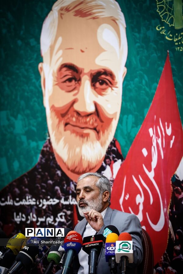 نشست خبری راهپیمایی ۲۲ بهمن