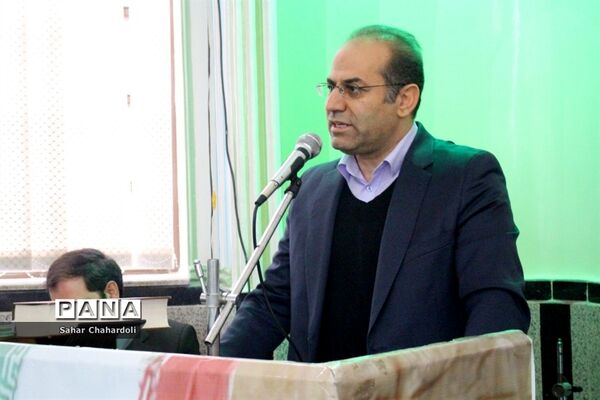 مراسم گرامیداشت پیروزی انقلاب اسلامی و چهلمین روز شهادت سردار سلیمانی با محوریت سازمان دانش آموزی