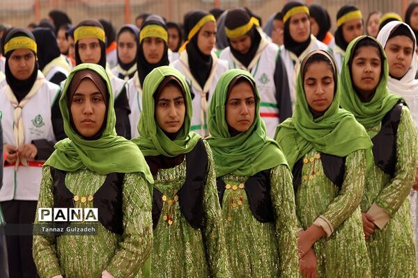 مانور2000نفری یاوران انقلاب نواحی 4گانه اهواز - یک