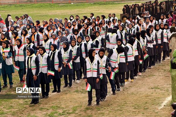 مانور2000نفری یاوران انقلاب نواحی 4گانه اهواز - یک