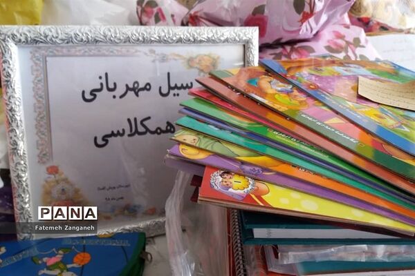 پویش سیل مهربانی همکلاسی‌ها در شهرستان فسا