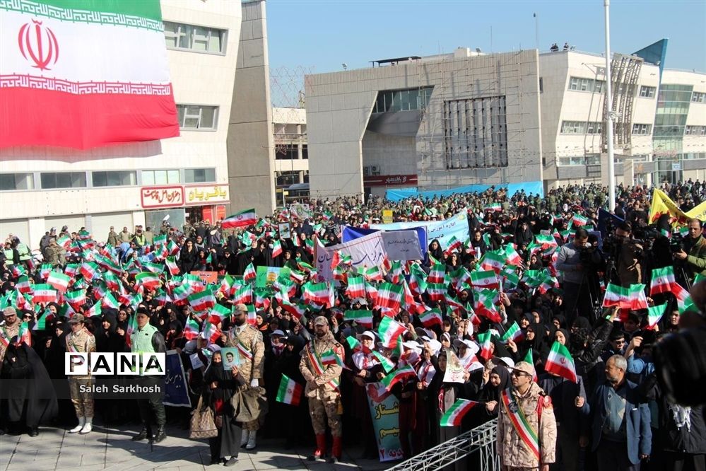 مراسم گرامیداشت چهل و یکمین فجر انقلاب اسلامی