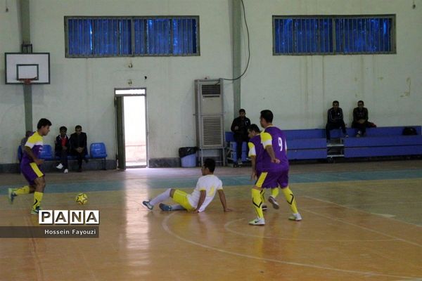 جشنواره فرهنگی ورزشی فرهنگیان استان بوشهر در رشته فوتسال