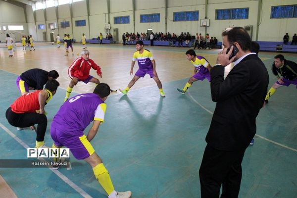جشنواره فرهنگی ورزشی فرهنگیان استان بوشهر در رشته فوتسال