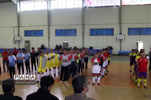 جشنواره فرهنگی ورزشی فرهنگیان استان بوشهر در رشته فوتسال