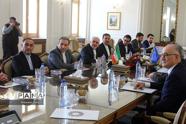 دیدار جوزف بورل هماهنگ کننده عالی سیاست خارجی اتحادیه اروپا با ظریف